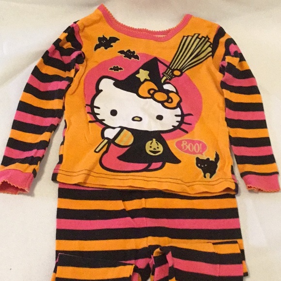 Hello Kitty Pajamas Hello Kitty 3t Sanrio Halloween Pjs Poshmark